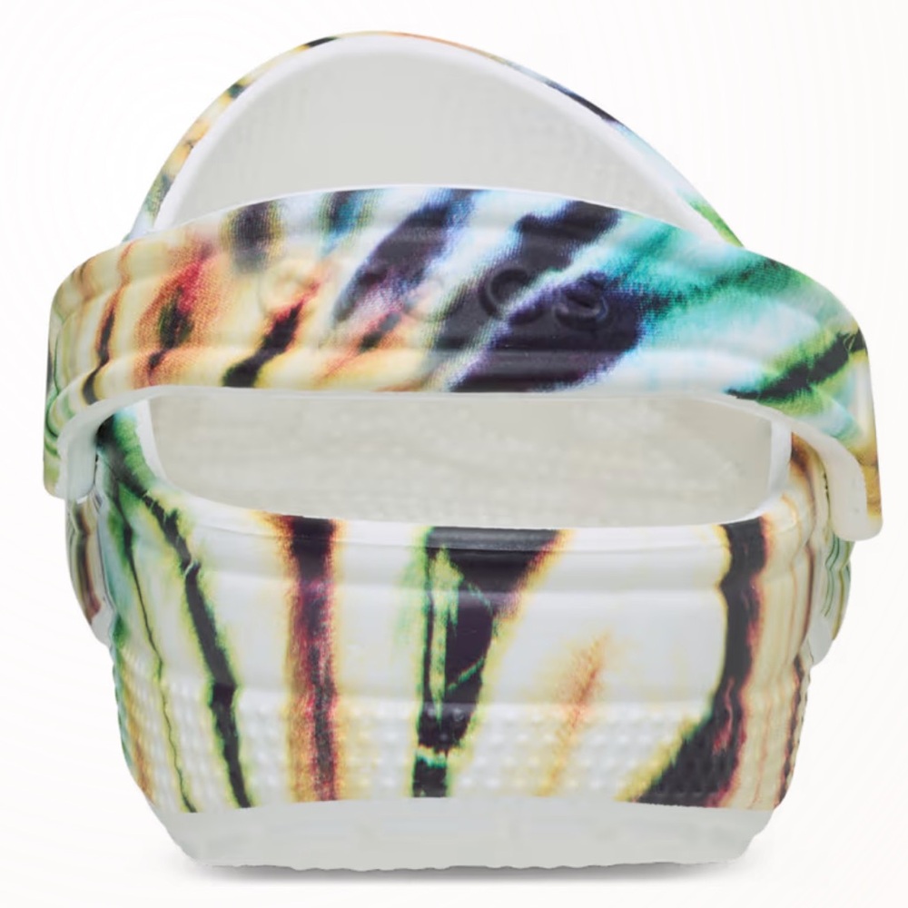 CROCS Classic Tie Dye Groovy Clog - Picture 11 of 11